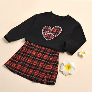 2Pcs Girls Skirt Set "Rachelle" 2-7yrs