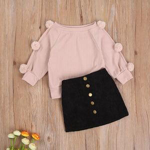 2Pcs Girls Outfit "Francine" 2-7yrs