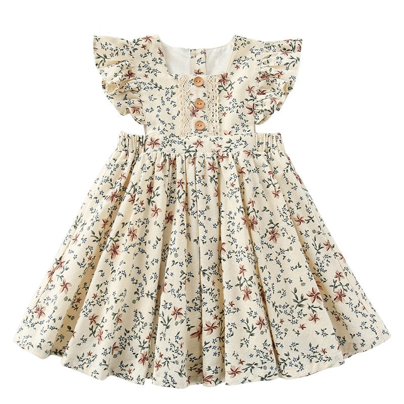 Summer Girls Embroidery Dress 2-6yrs multiple options