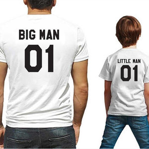 Big Man and Little Man & King and Prince Matching Shirts