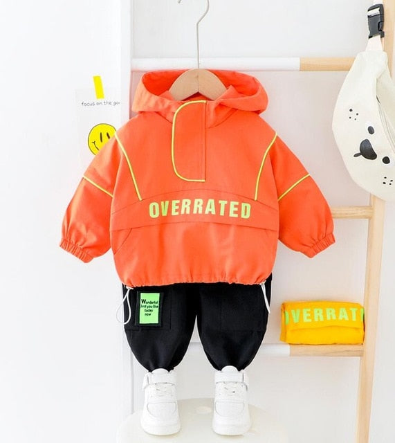 OVERRATED Kids Tracksuit (9M-4T)