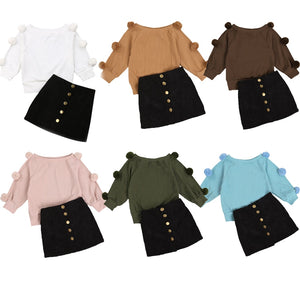 2Pcs Girls Outfit "Francine" 2-7yrs