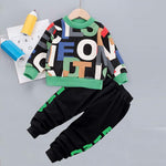 Boy Tracksuit Yellow, Red & Green  2y-6y