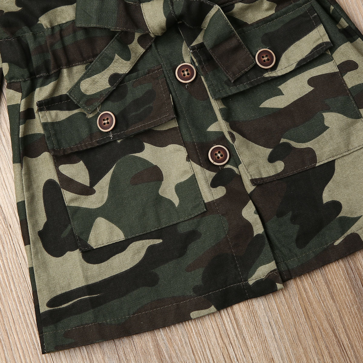 Girls Camouflage Jacket Coat 2-6yrs