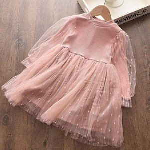 Girl Dress  pink  2-7yrs