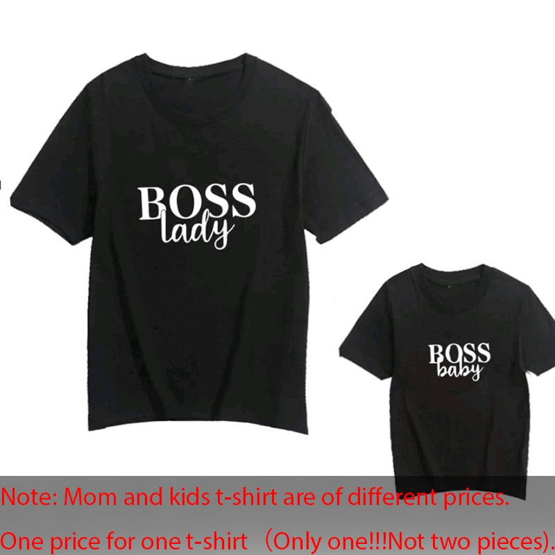 Boss Mommy & Me Cotton T-Shirt