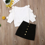 2Pcs Girls Outfit "Francine" 2-7yrs