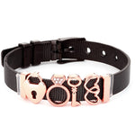 Mesh Bracelets Bangles with Different Charms  For Women Kids Gift