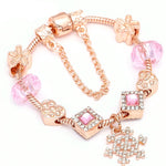 New Cute Little Bella Beads Charm Bracelet For Women & Kids