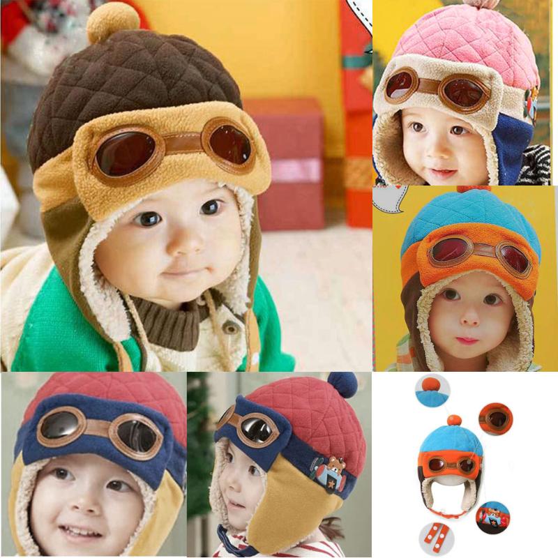 Winter Warm Baby Hats 4 colors