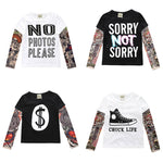 Novelty Tattoo Boys T-Shirt 2-7yrs