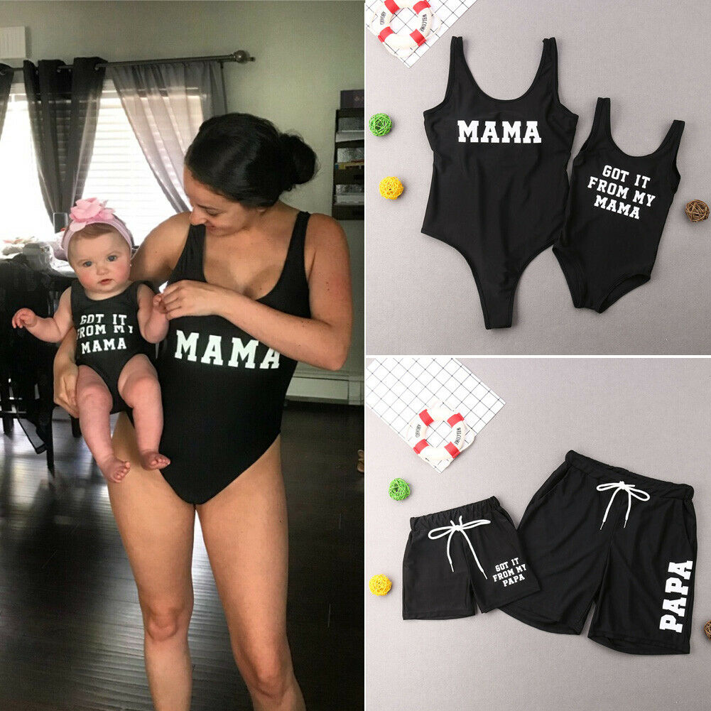 Family Matching Swimwear