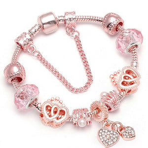 New Cute Little Bella Beads Charm Bracelet For Women & Kids
