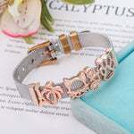 Mesh Bracelet With Different Charecters