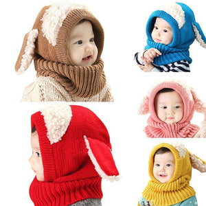 knitted Baby Hat & Scarf 4m-4yrs