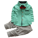 Autumn Baby Toddler Boys T-shirt&Pants 4 colors, 12m-4yrs