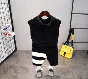2pcs Boys Summer Outfit "Adriano" 2 colors 2-6yrs