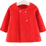 Girls Wool Blend Coat 10m-4yrs