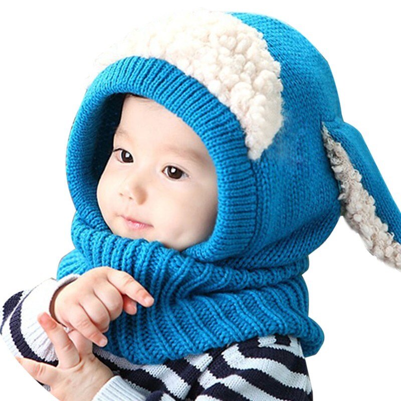 knitted Baby Hat & Scarf 4m-4yrs