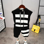2pcs Boys Summer Outfit "Adriano" 2 colors 2-6yrs
