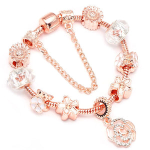 New Cute Little Bella Beads Charm Bracelet For Women & Kids