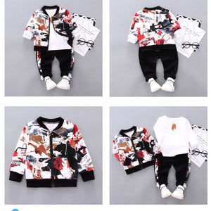 3pcs kids UrbnColor light Track suit 9m-4yrs