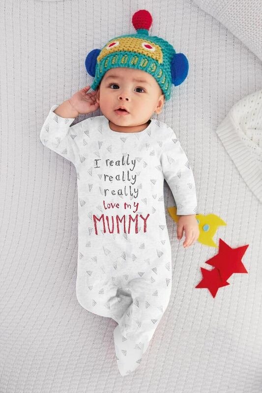 Unisex Organic Cotton Jumpsuit "Mummy/Daddy" 0-18m