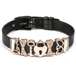 Mesh Bracelets Bangles with Different Charms  For Women Kids Gift