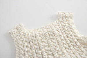 knitted Autumn dress 2-6yrs