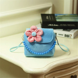 3D Flower Shoulder Handbag