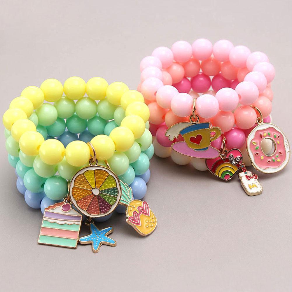Candy Color Beads Bracelet