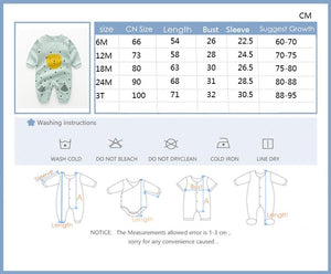 New Baby Rompers Newborn 3-24m