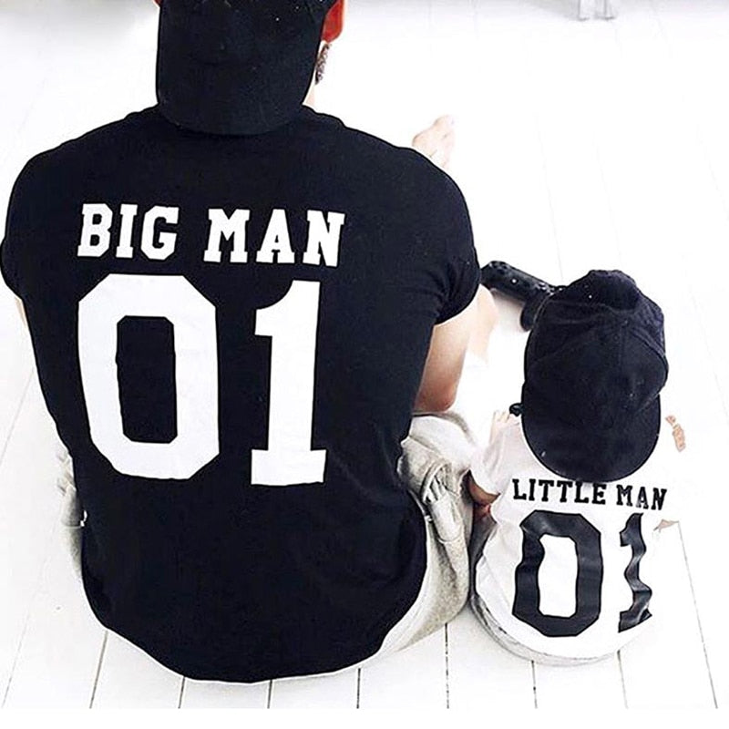 Big Man and Little Man & King and Prince Matching Shirts