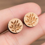 Handmade Wooden  Earrings