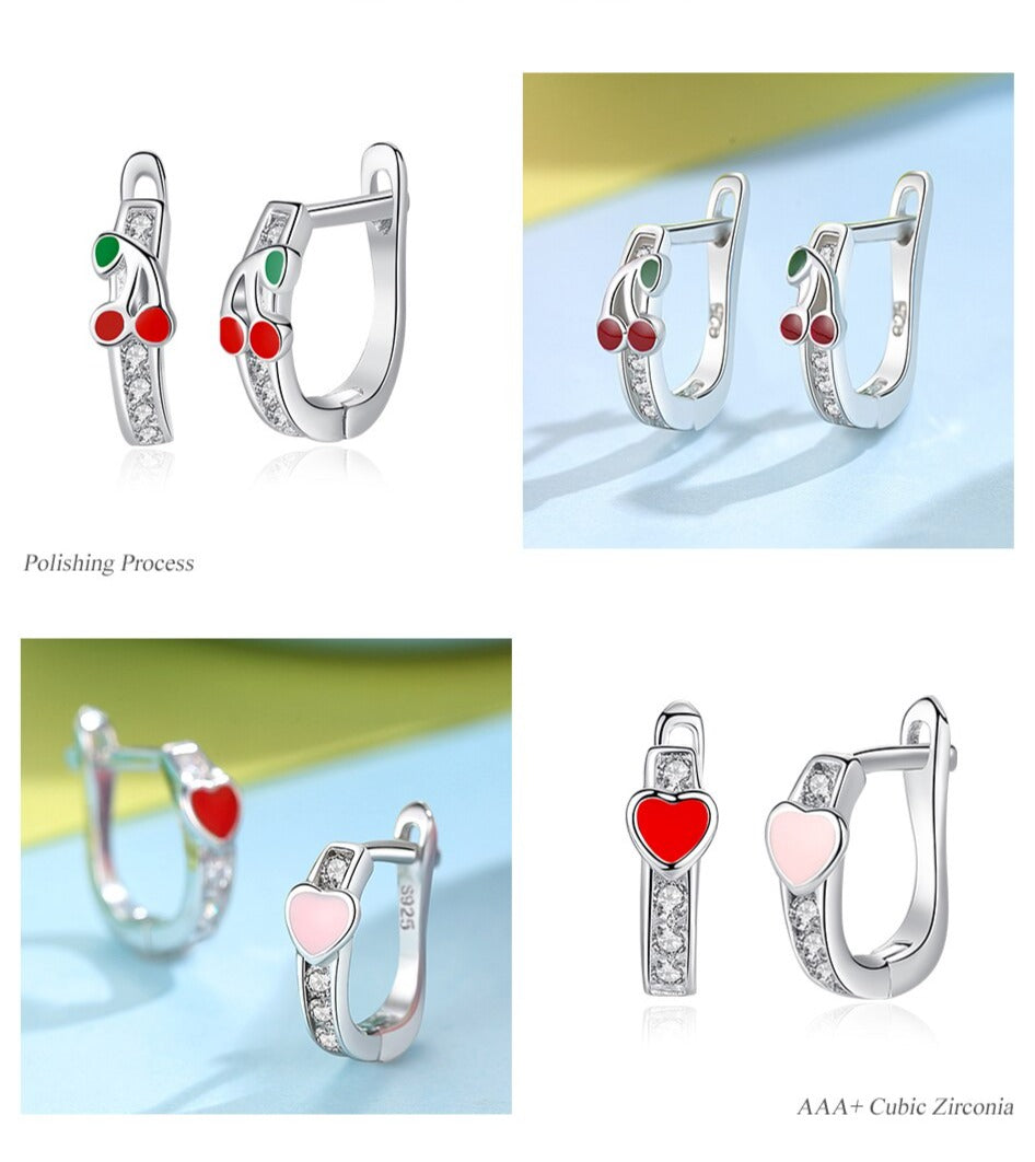 Sterling Silver Kids Earrings