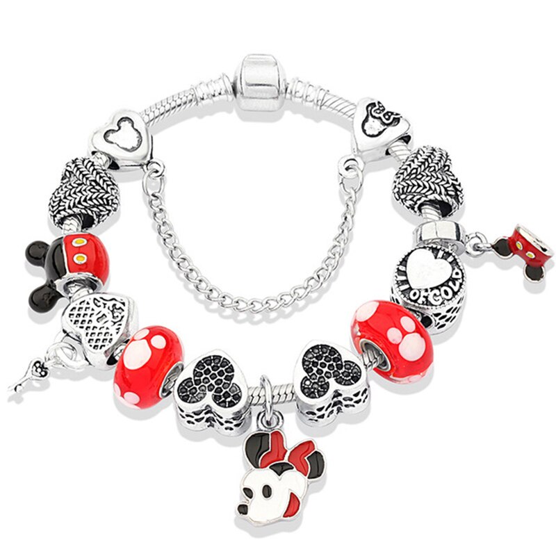 Cartoon Beads Charm Bracelets