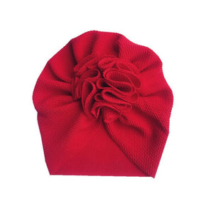 Turban Flower Baby Hat