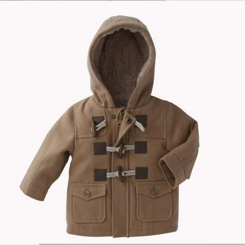 Baby Boy Hooded Jacket 2 colors 3m-3yrs