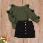 2Pcs Girls Outfit "Francine" 2-7yrs
