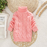 Girls Autumn Winter Knitted Sweaters 1-8yrs