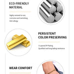ECO Friendly Material Bracelets Vintage, Silver, Black or Gold Plated