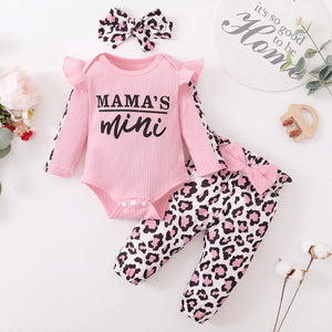 3Pcs Baby girl set multiple colors 0-24m 'Maeve Collection'