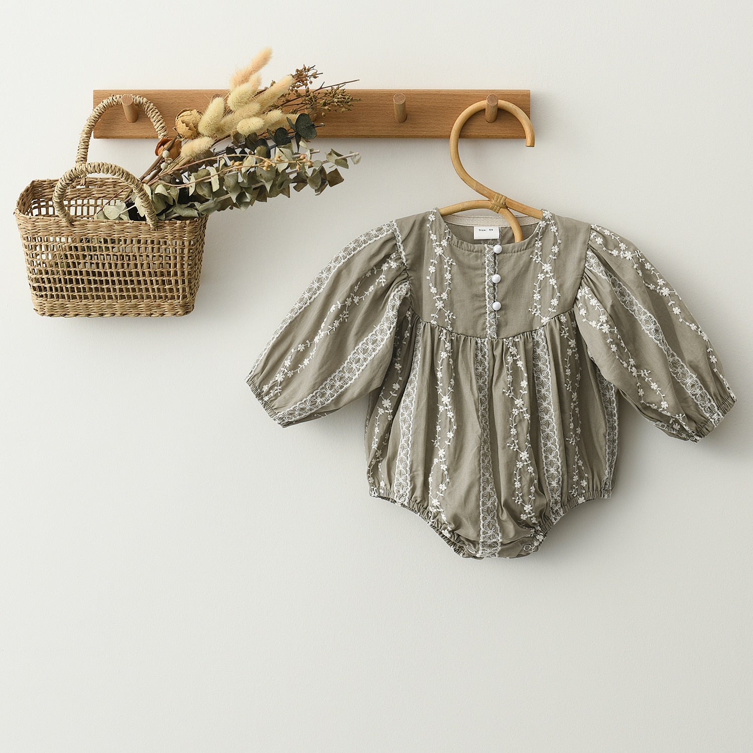 Baby Girl Rompers 0-24 Mos "Demi Collection"