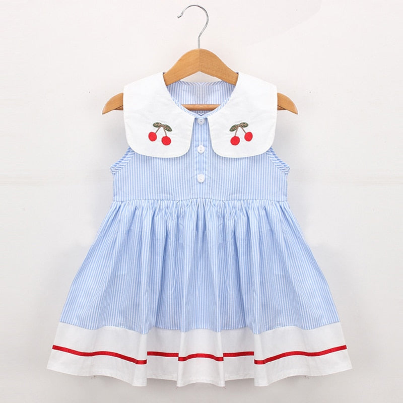 Summer Girls Embroidery Dress 2-6yrs multiple options