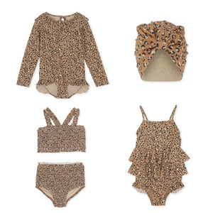 Imani Girls Swimming Suit Collection in Leopard Print (18M-9Y)