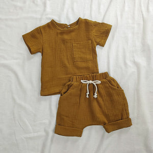 'Mason' Short & Shirt Set (6M-3T)