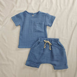 'Mason' Short & Shirt Set (6M-3T)