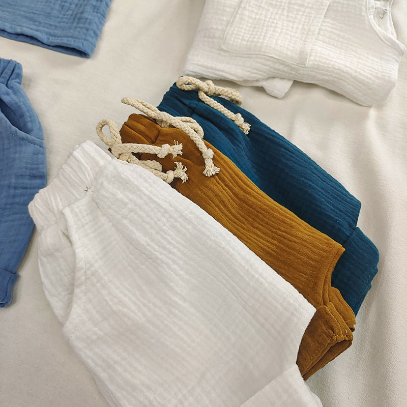 'Mason' Short & Shirt Set (6M-3T)