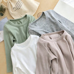 Solid Color Pajama Set (18M-7T )Color Set 2