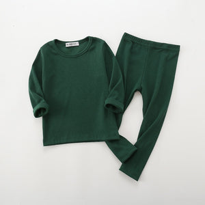Solid Color Pajama Set (18M-7T) Color Set 1